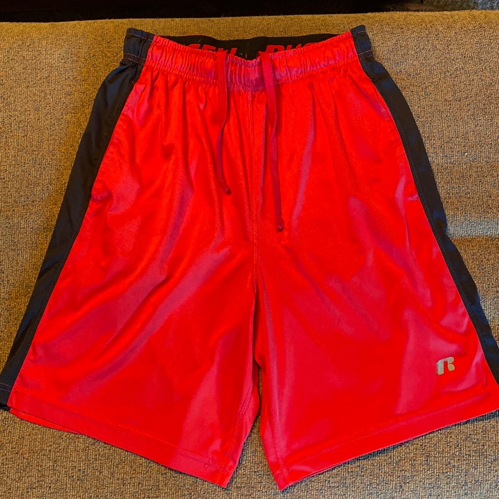 Men’s size small, Russell shorts